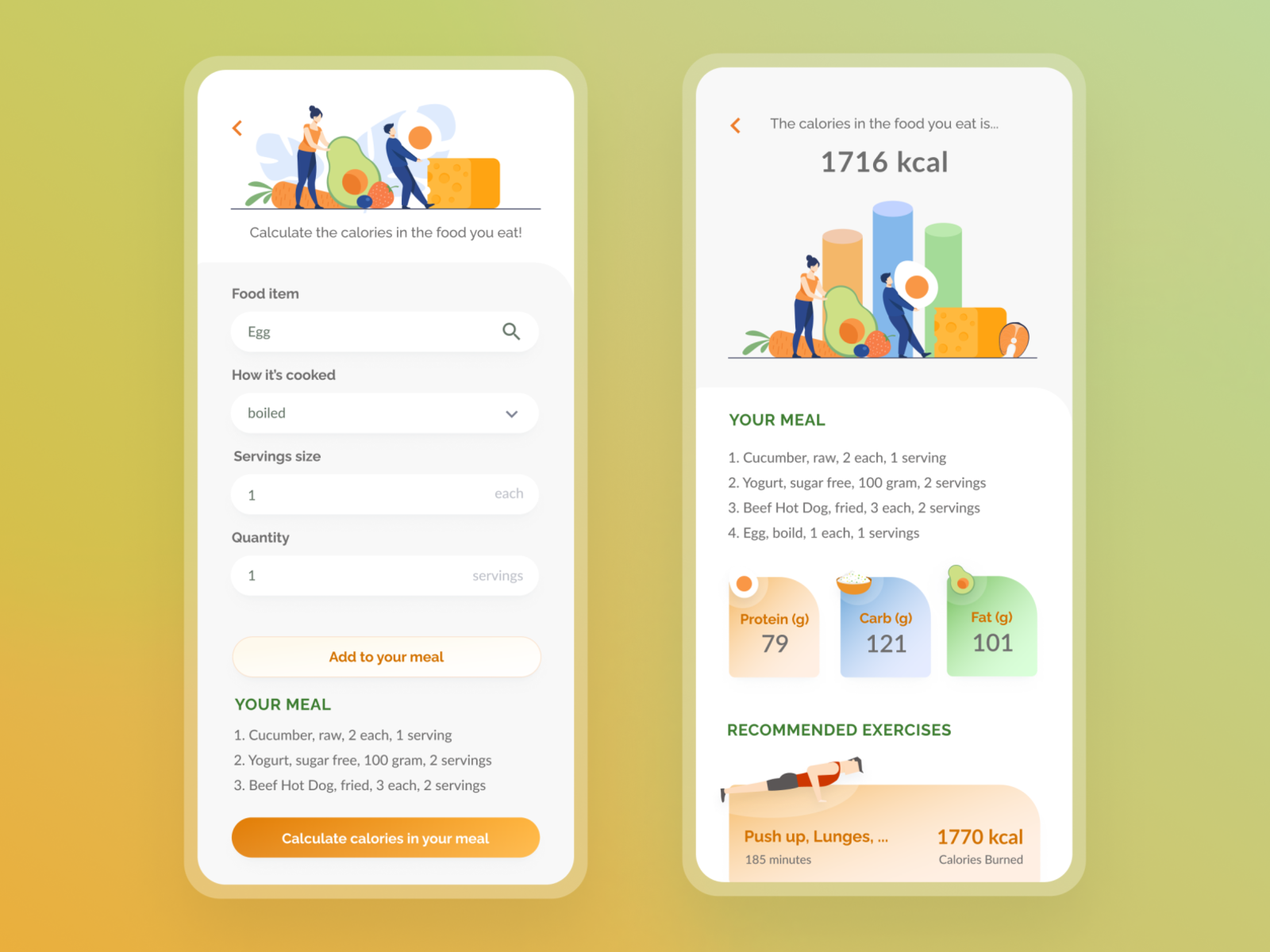 Calories Calculator App android application app appdesign appdesigner caloriescalculator caloriescounter interface ios application mobile application mobile design mobile ui ui uiapp userinterface ux