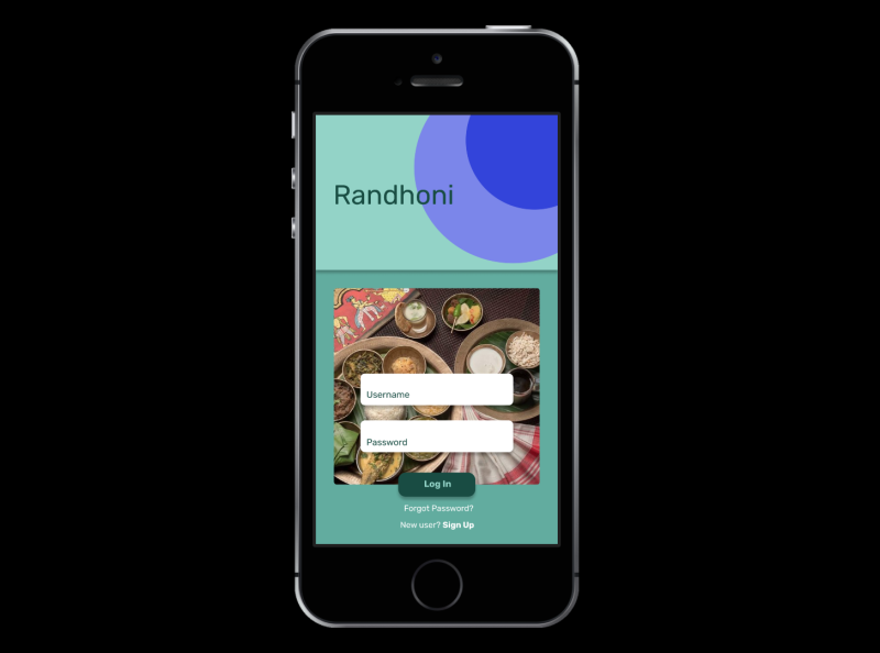 Food Delivery (Randhoni) app assamese design fooddelivery pastel quickdesign rubik soft startingnew ui