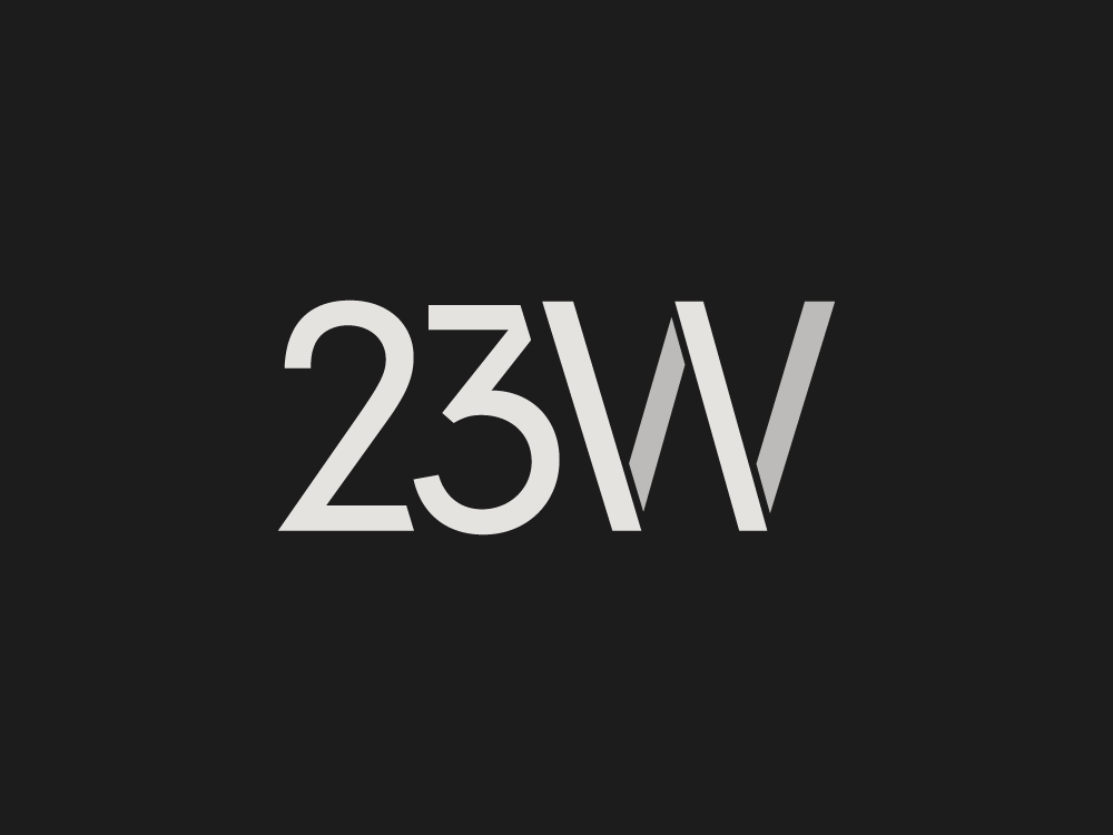 23W: Business Real Estate Logo