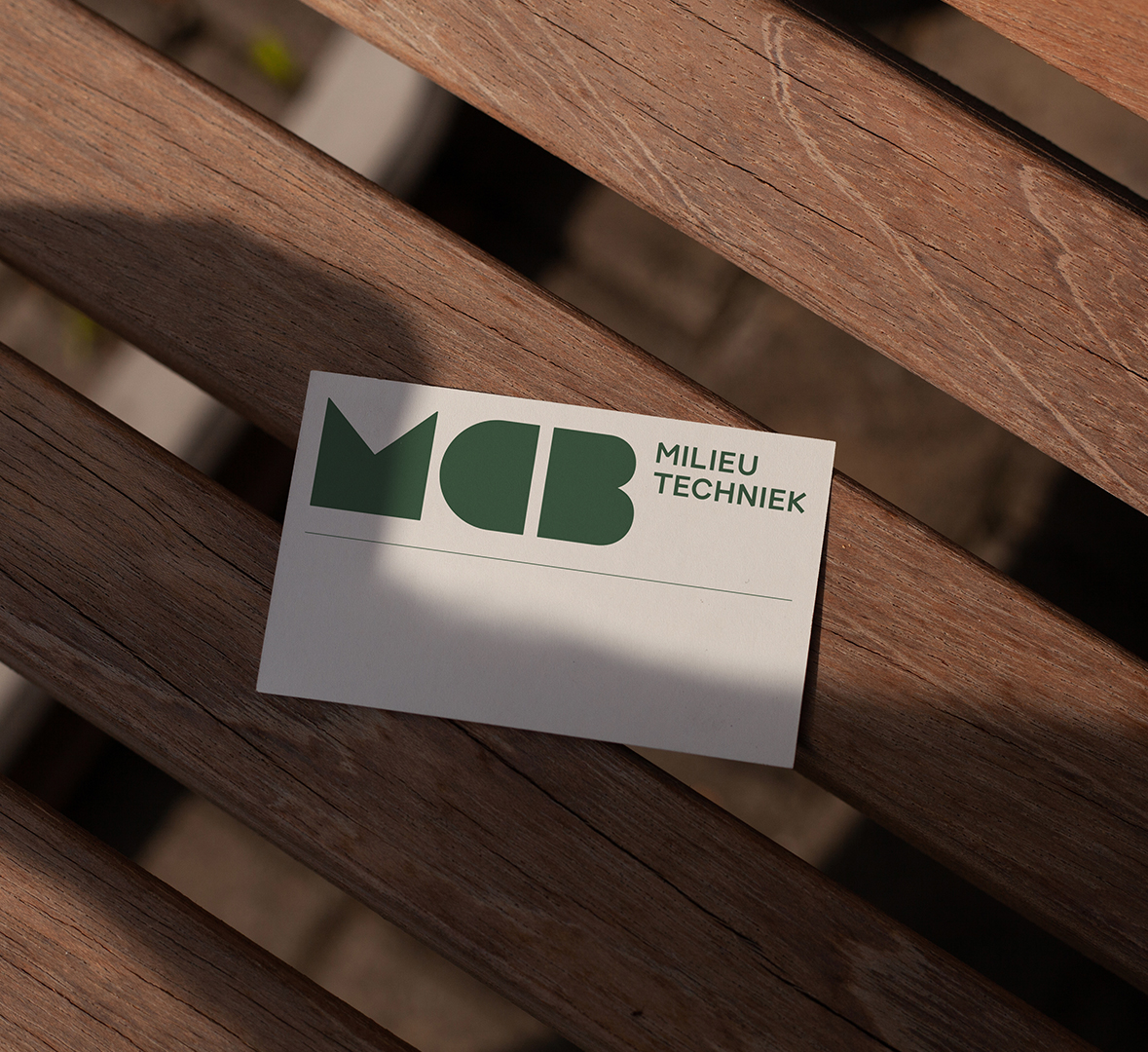 MCB Milieutechniek brand identity brand identity