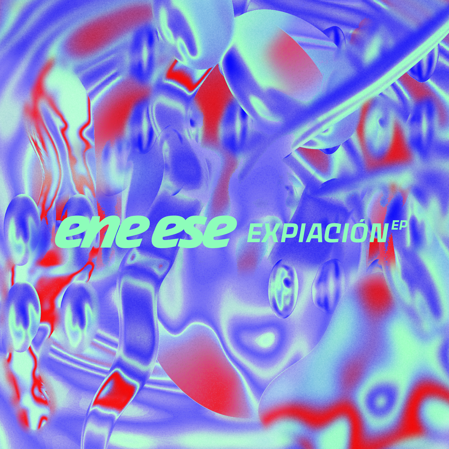 Expiación EP cover design gradient illustration music portada