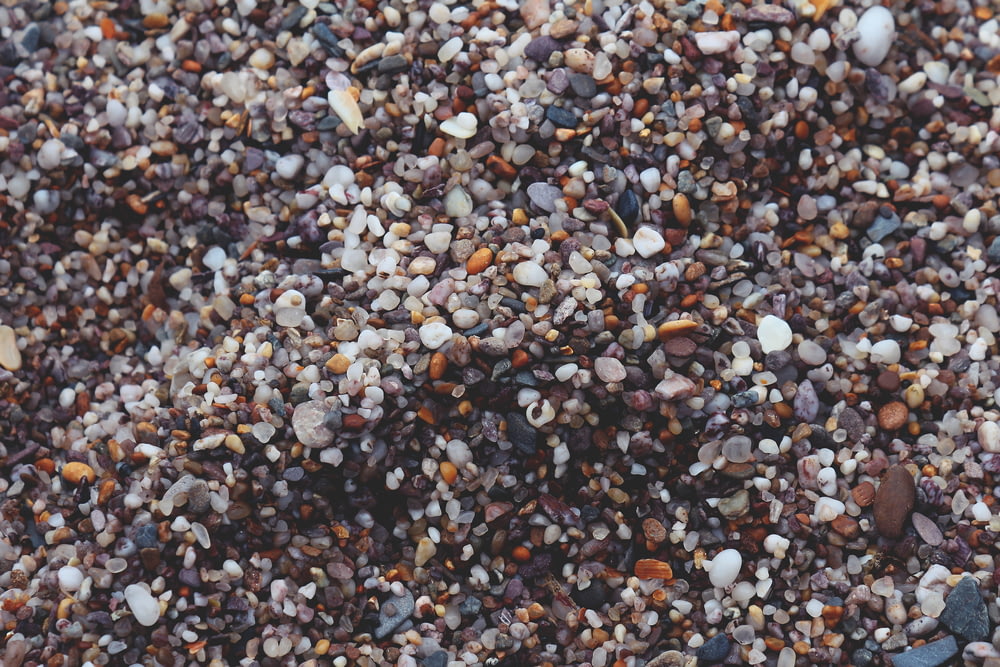 multi-colored course sand