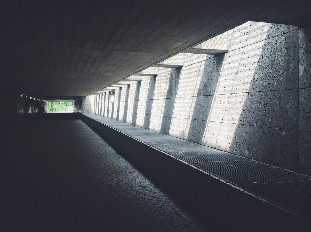 concrete tunnel