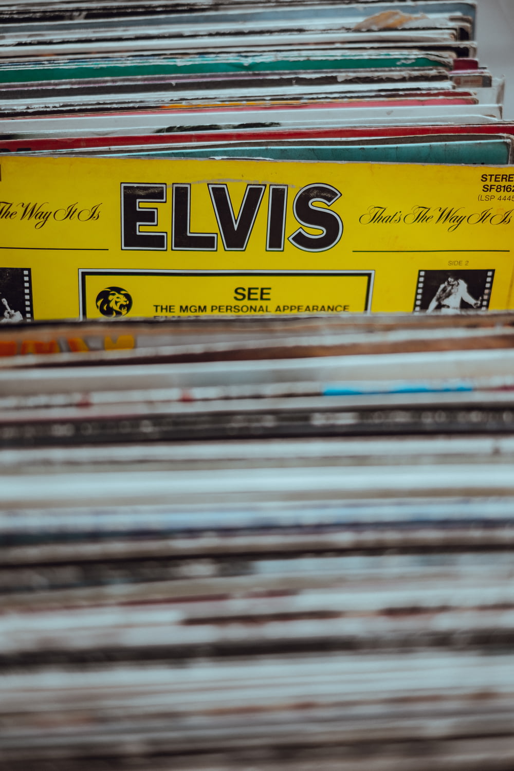 Elvis vinyl sleeve
