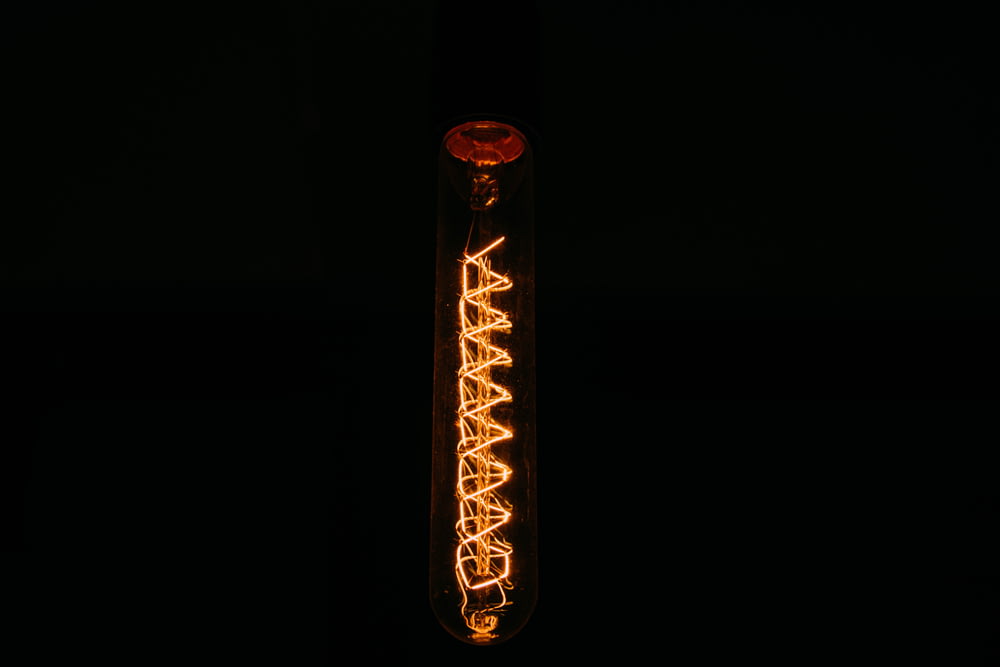 light bulb photography