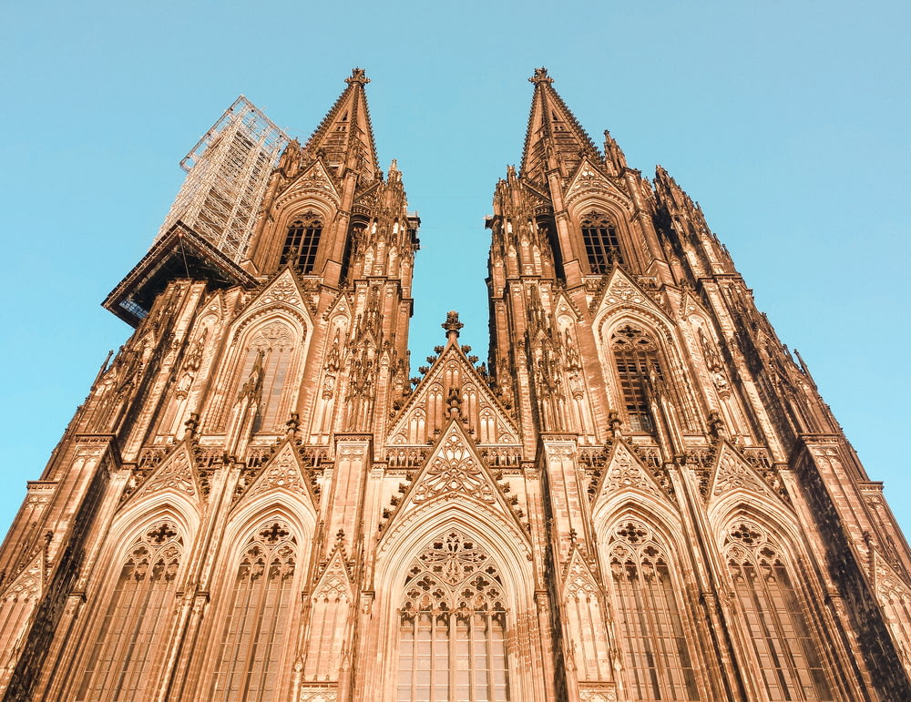 low angle photography of Cologne Cathedral, France