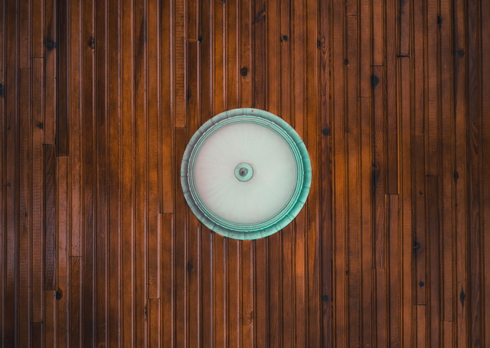 white dome light on table
