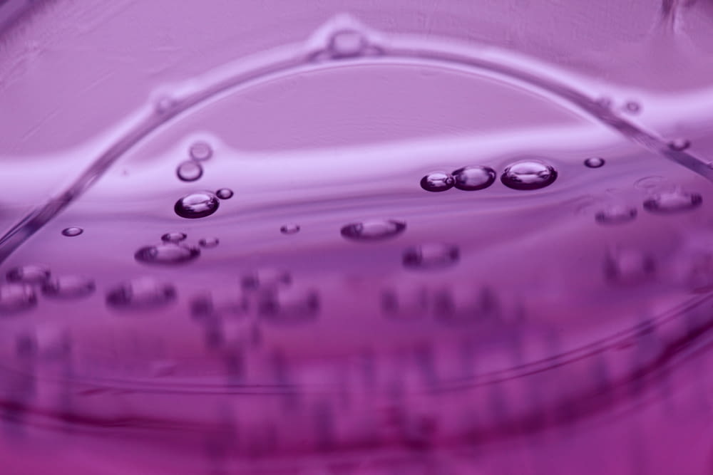 purple liquid