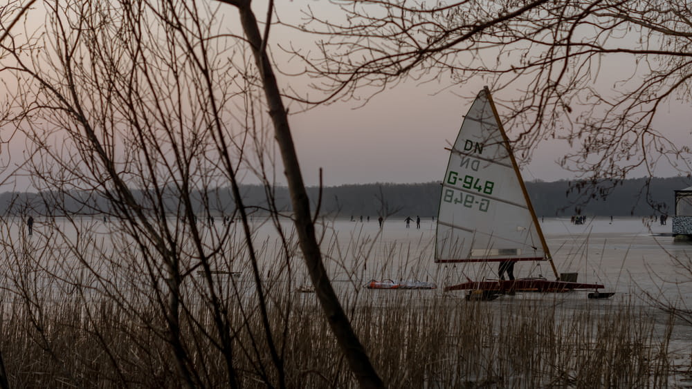 person sailboating on body of water