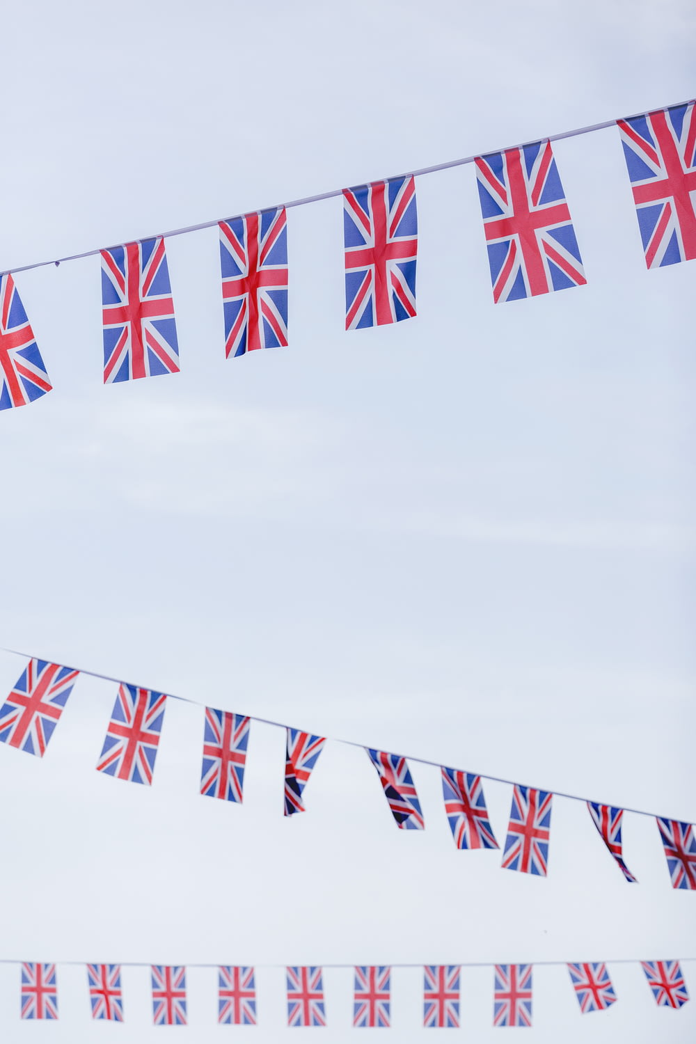 Buntings da bandeira britânica