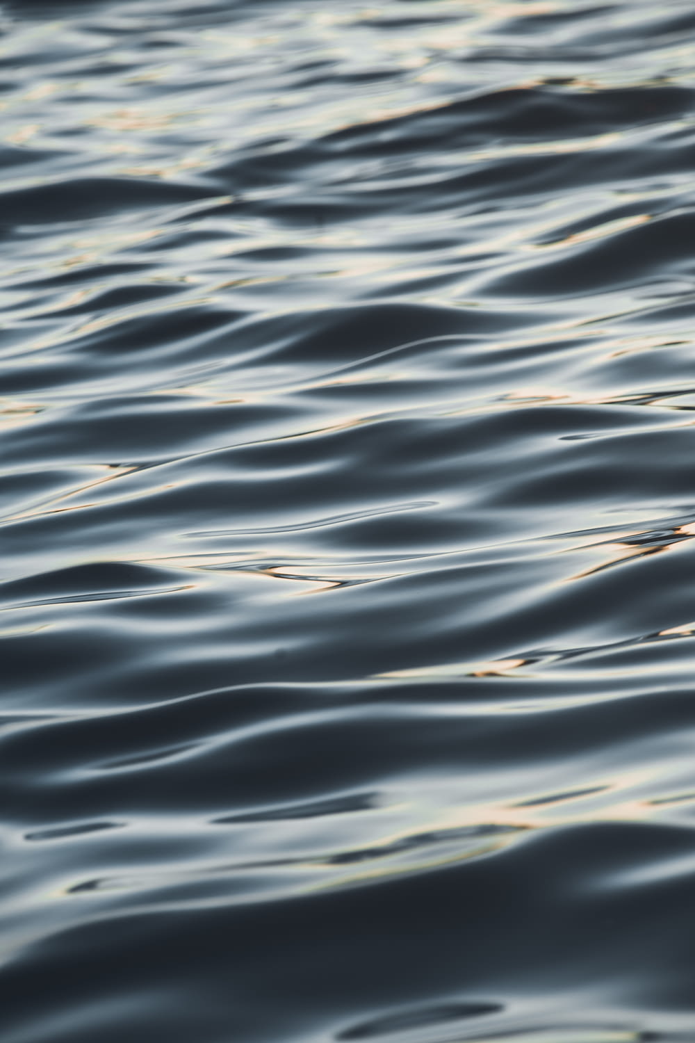 body of water closeup photography