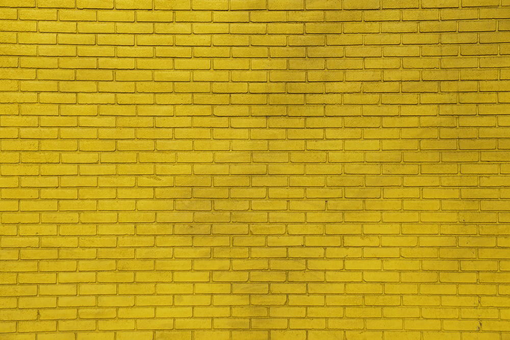 yellow wall bricks