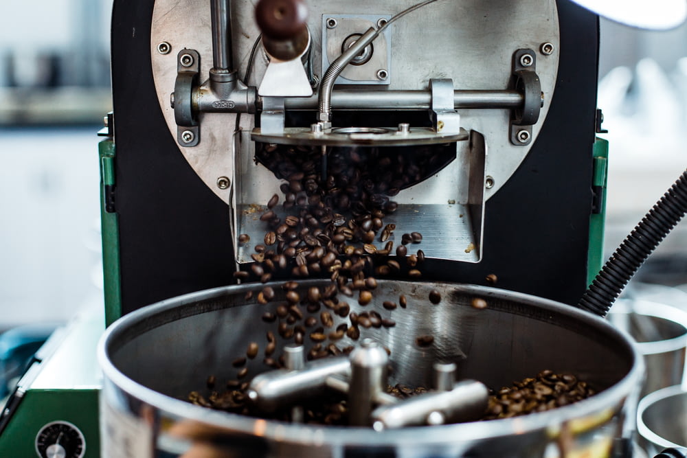 コーヒー豆の挽き方のタイムラプス撮影