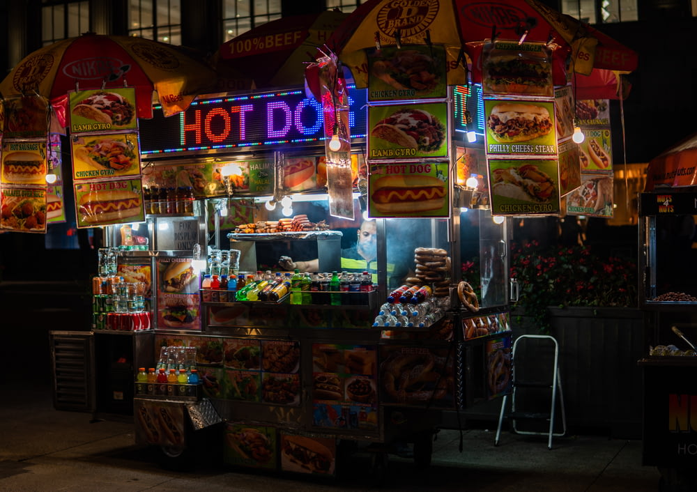 Hot Dog market station