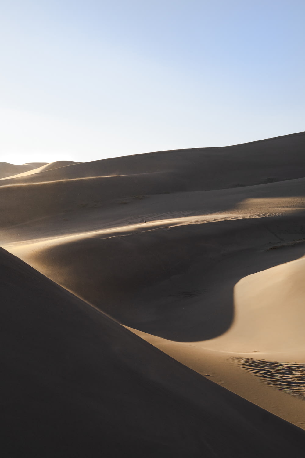 landscsape photography of desert field