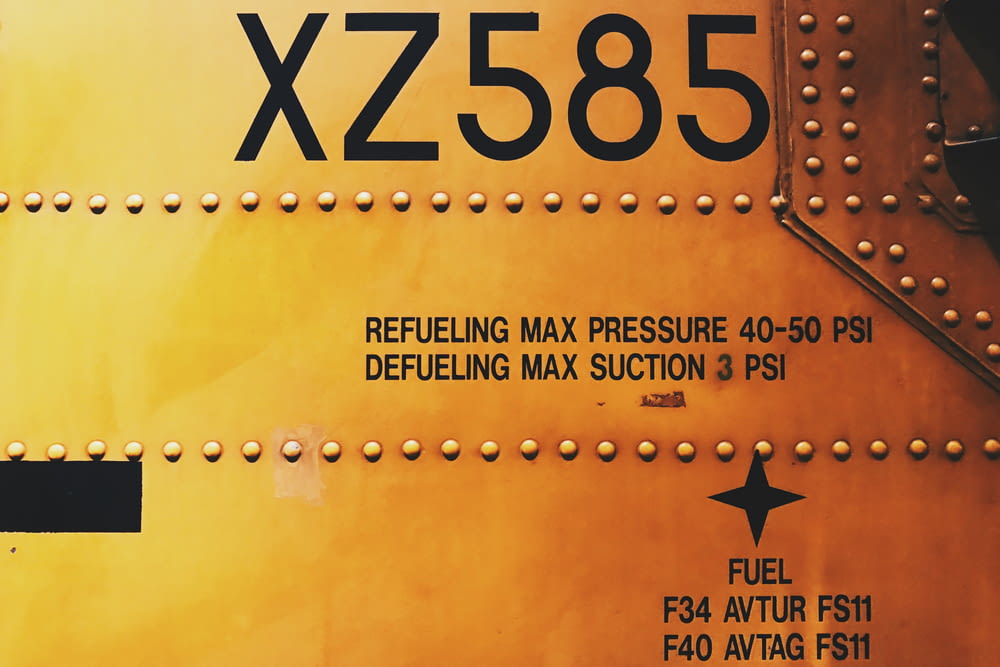 XZ585 급유 최대 압력