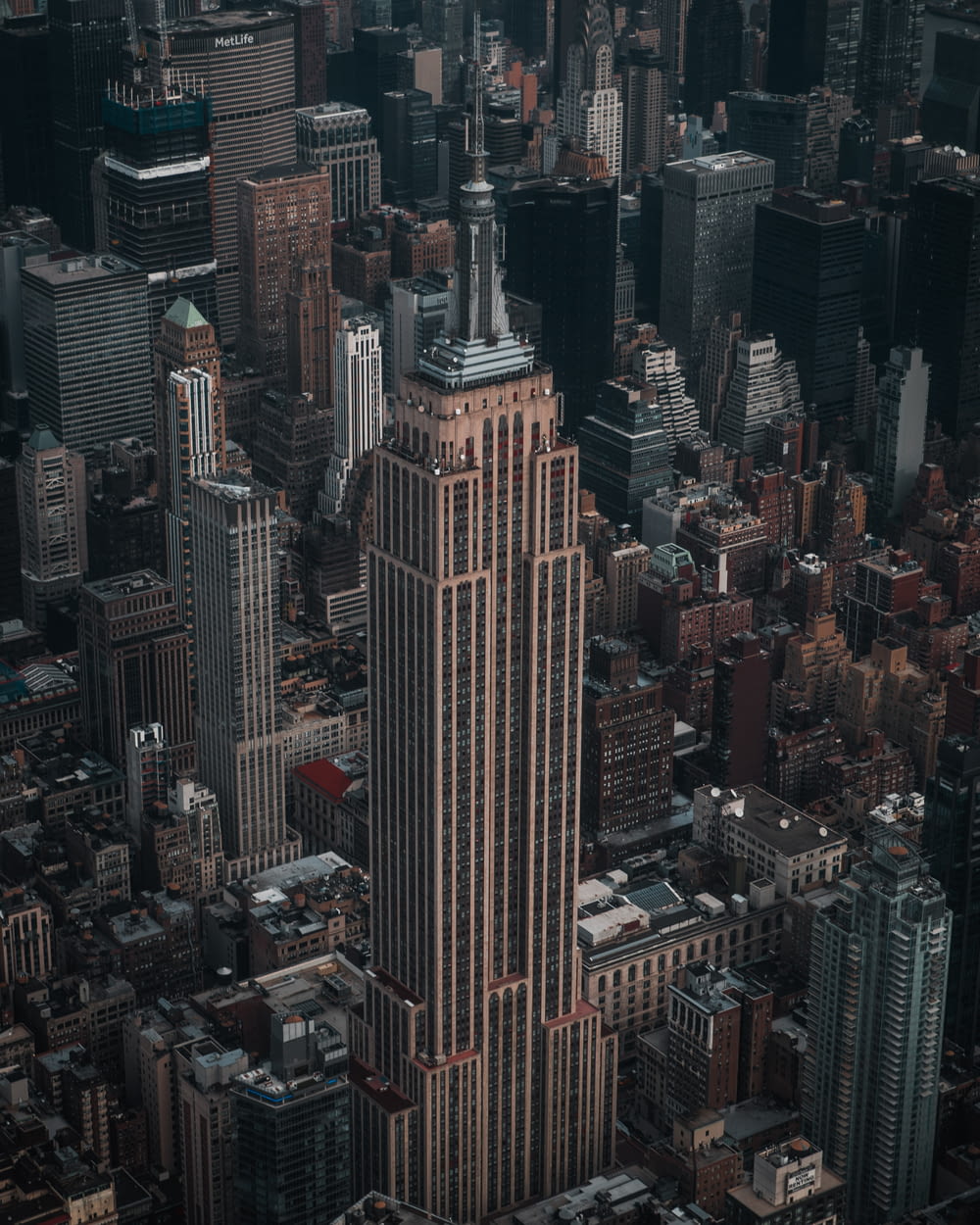 aerial photography of Empire State, New York building during daytime