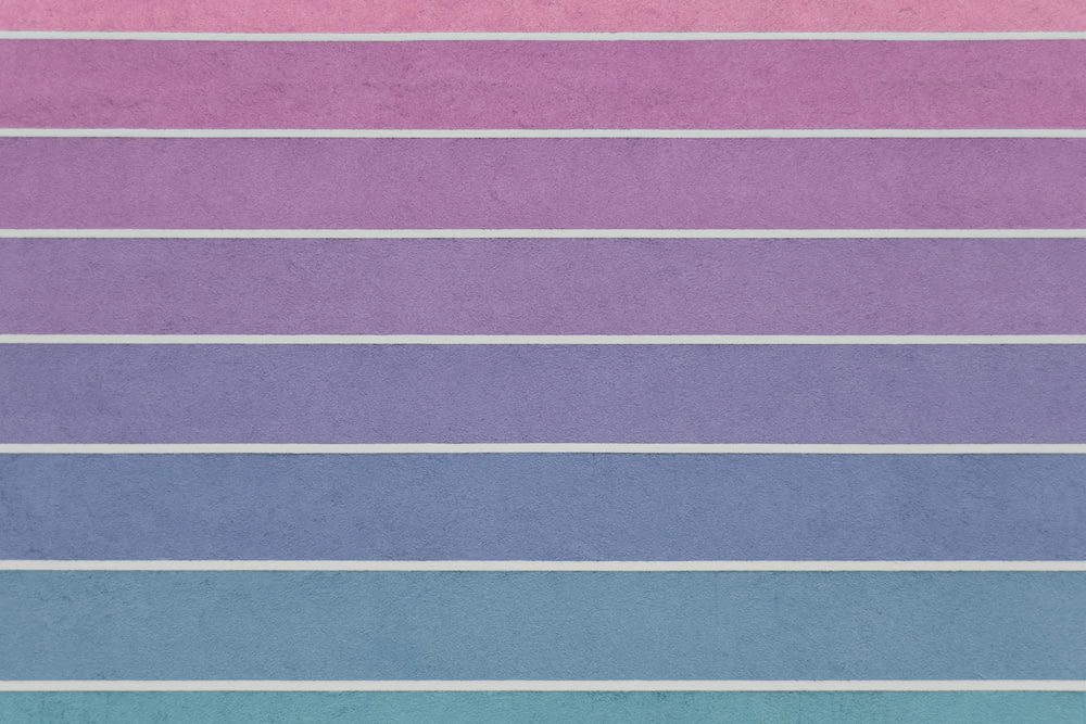 pink and blue striped illustration