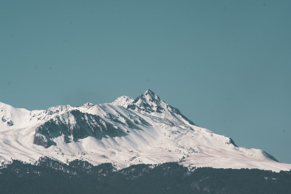 nature photography of snow capped mountain during daytime