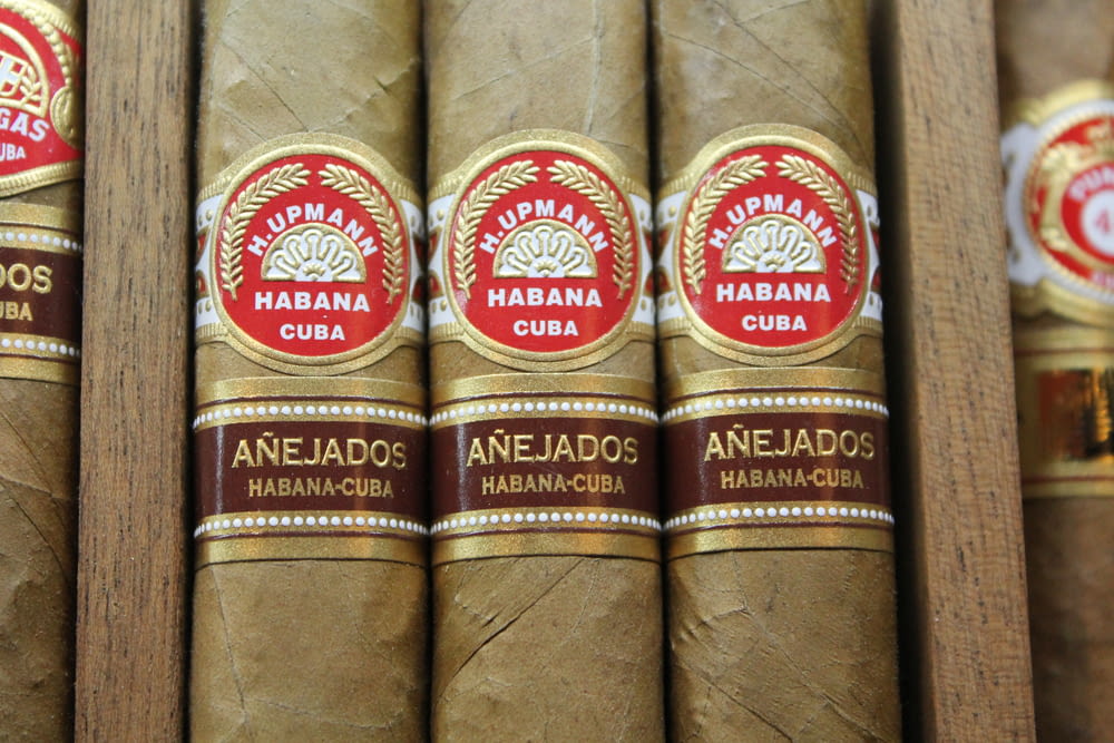close view of Anejados cigars