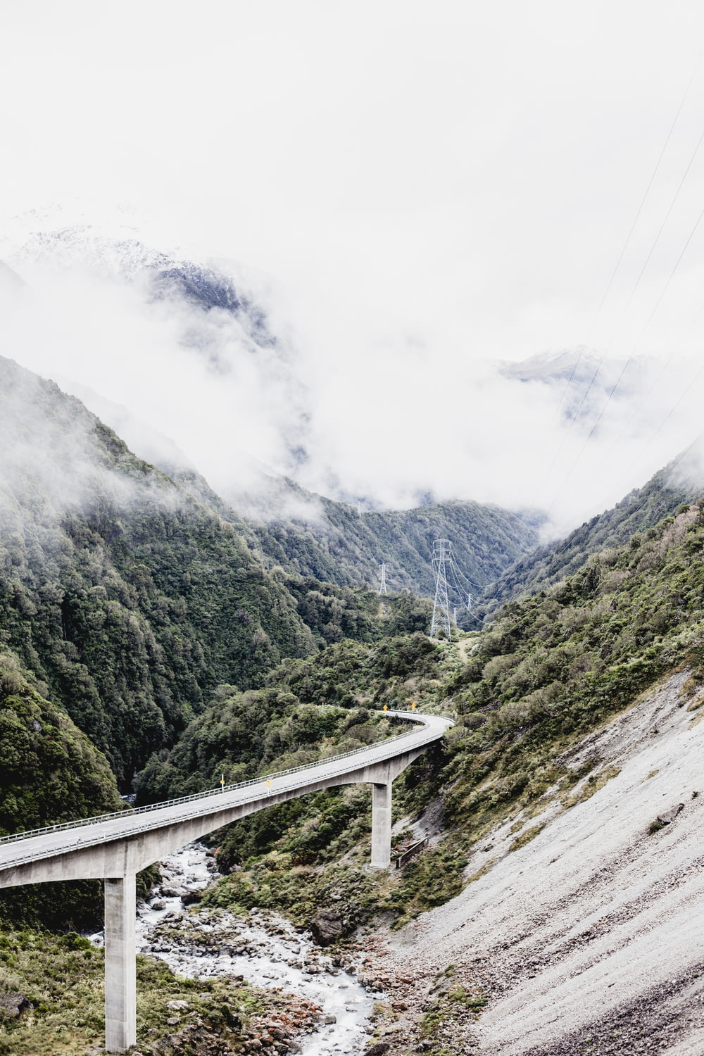 road between mountains