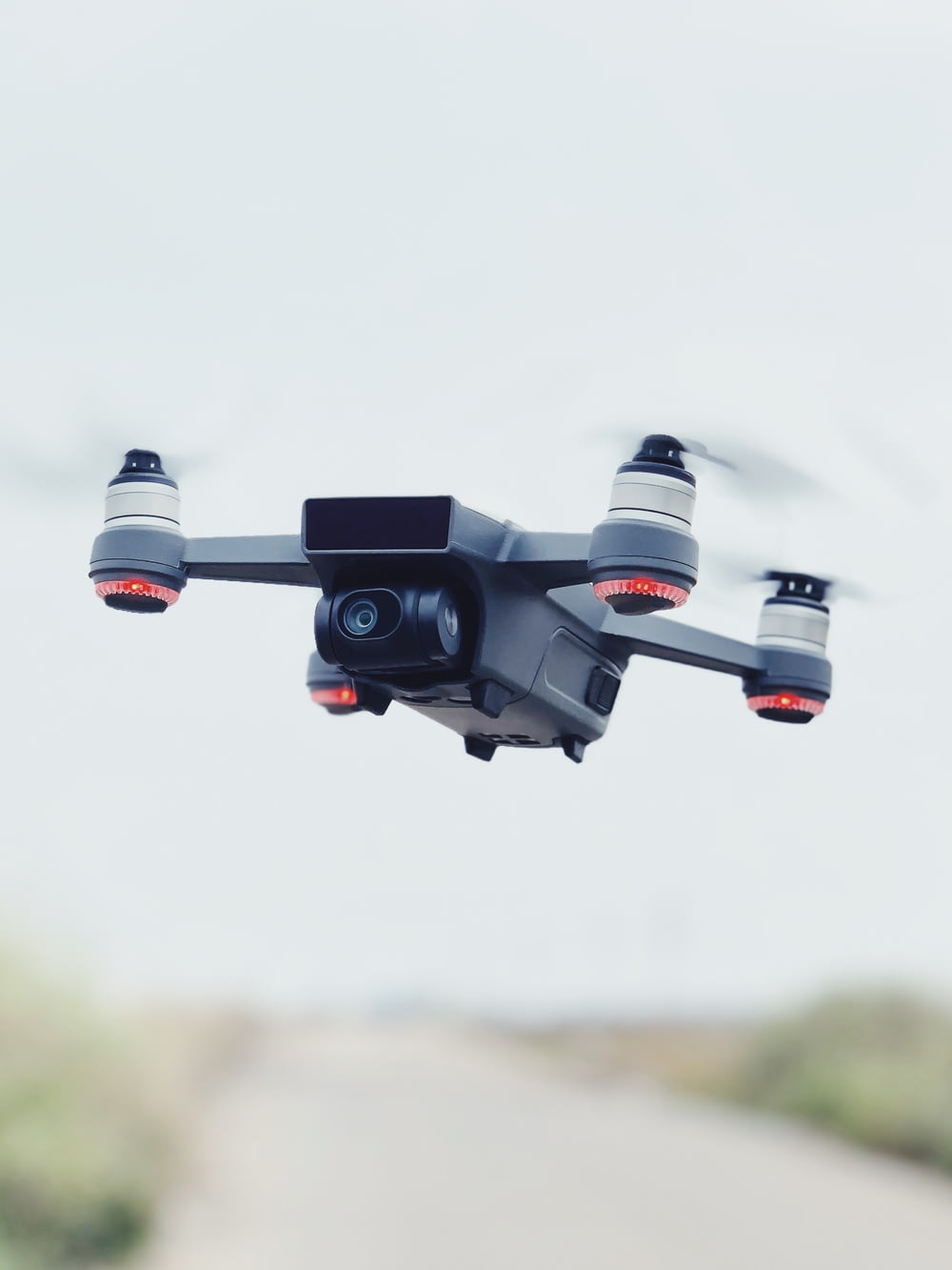 Fotografía time-lapse de dron en vuelo