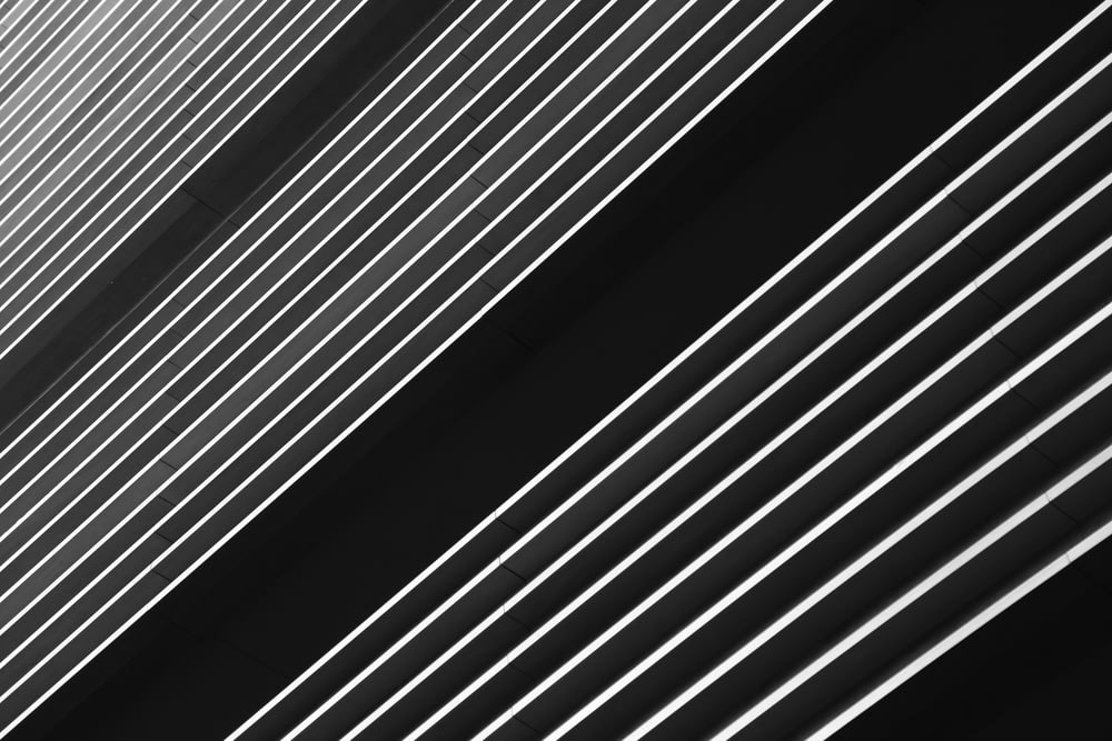 a black and white photo of vertical lines