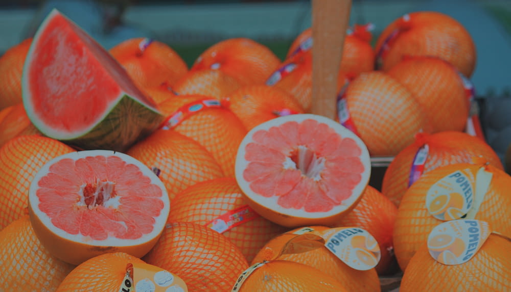 close-up photography of orange fruits