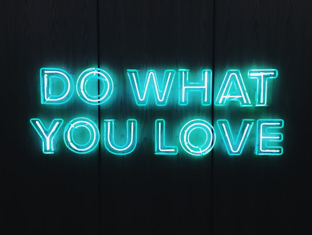 Do What You Love 텍스트
