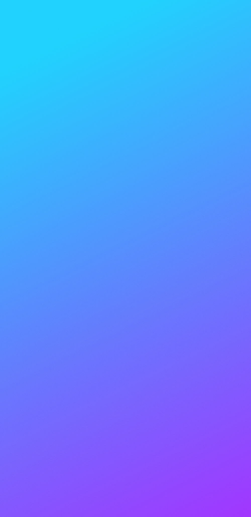 Light blue to purple gradient