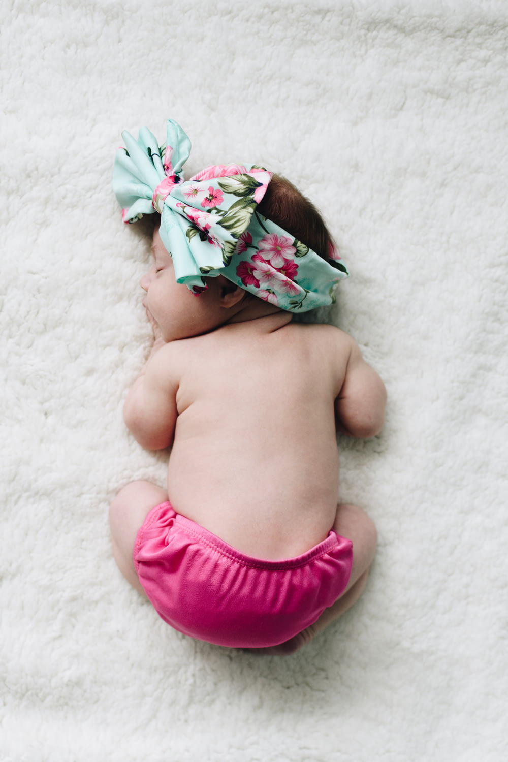 braga rosa de bebé