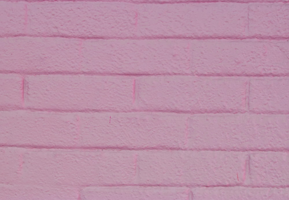 pink brickwall
