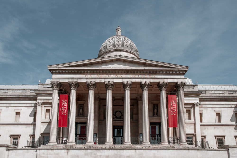A Galeria Nacional em Londres, Inglaterra