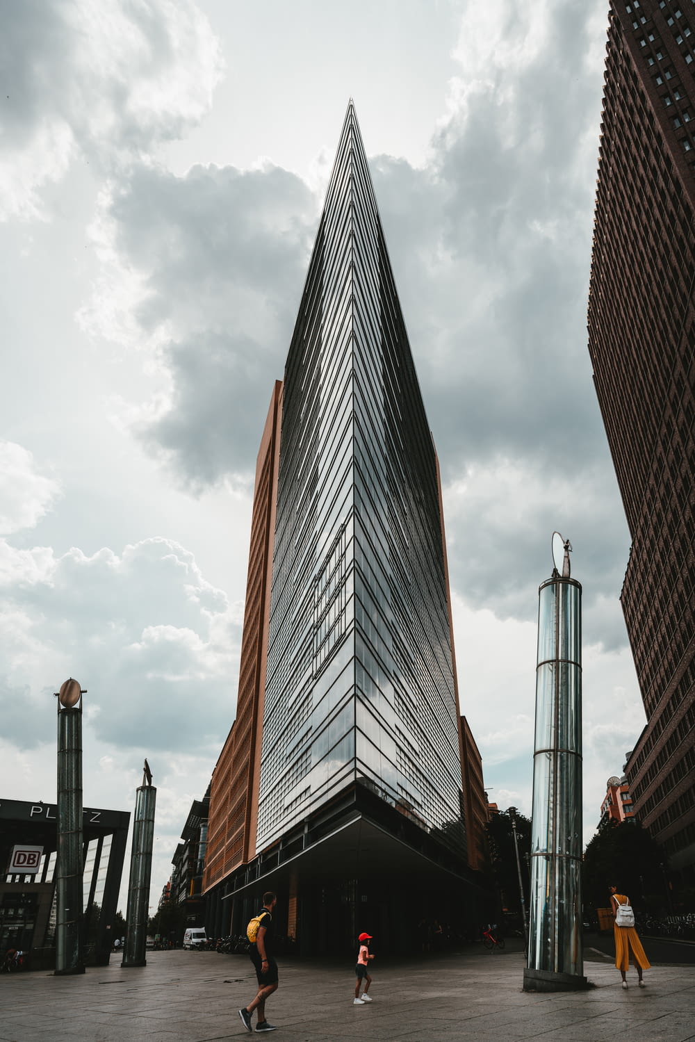 grey high rise building