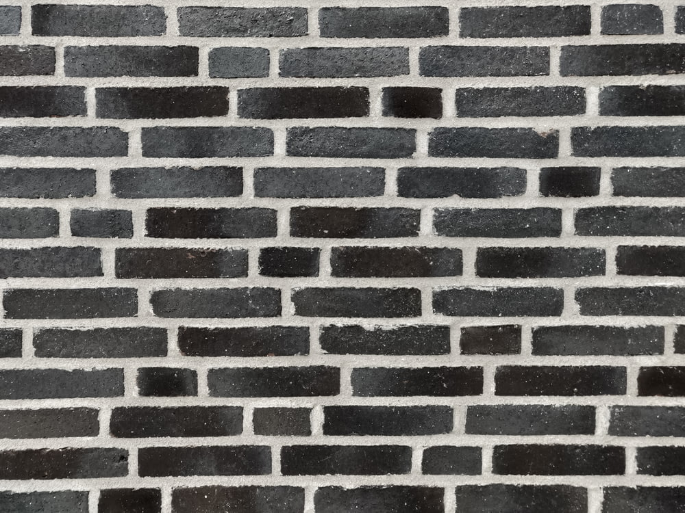 black concrete brick