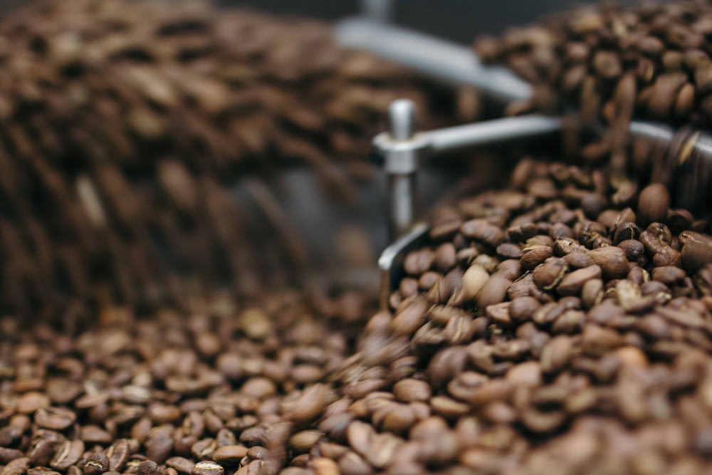 挽くコーヒー豆