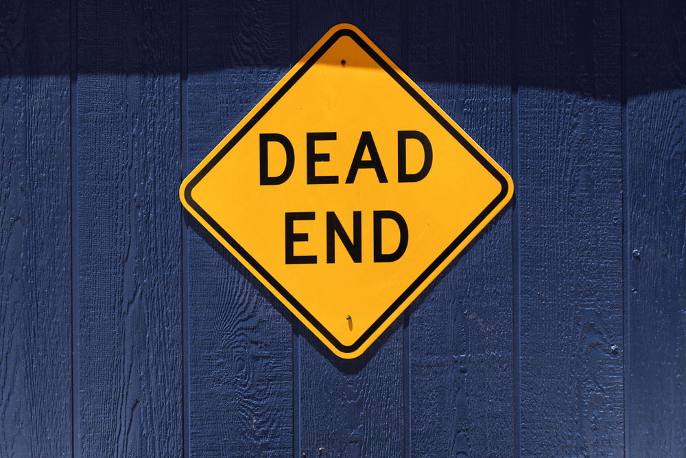 dead end signage