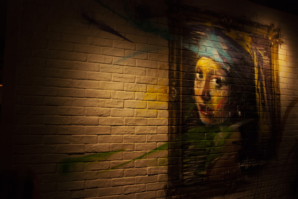 the girl with the pearl earring graffiti art