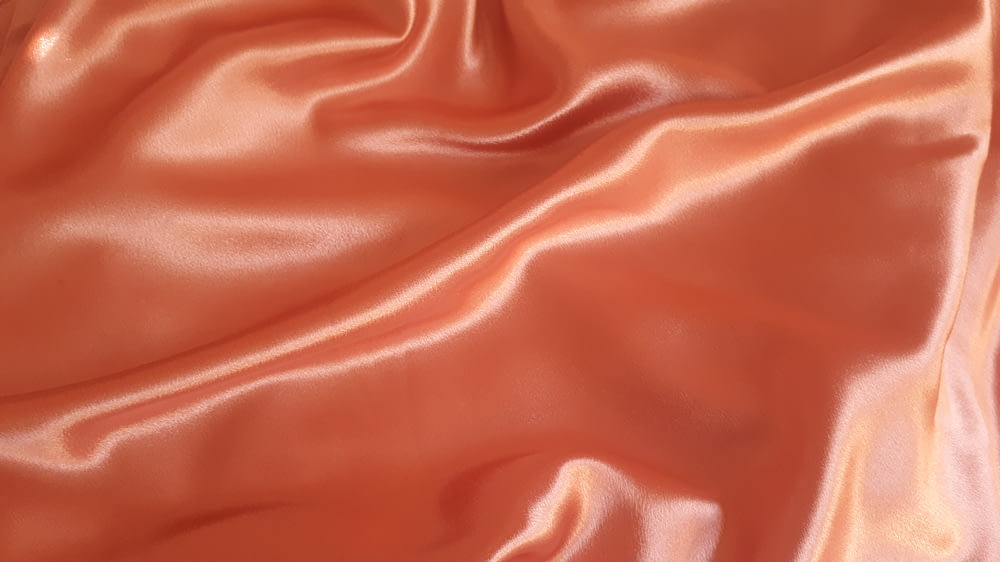 fotografia ravvicinata tessile arancione