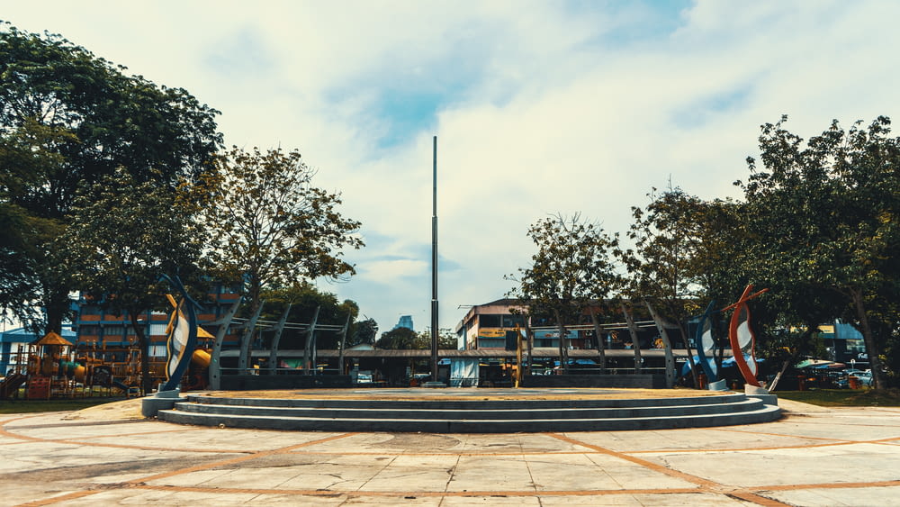 empty plaza