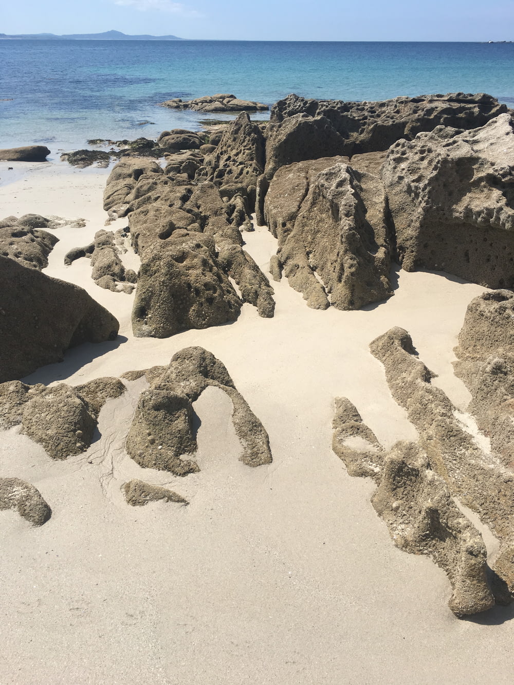rocks on shore