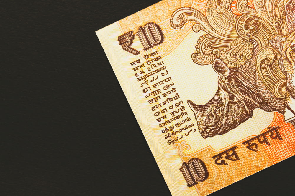 10 Indian rupee banknote