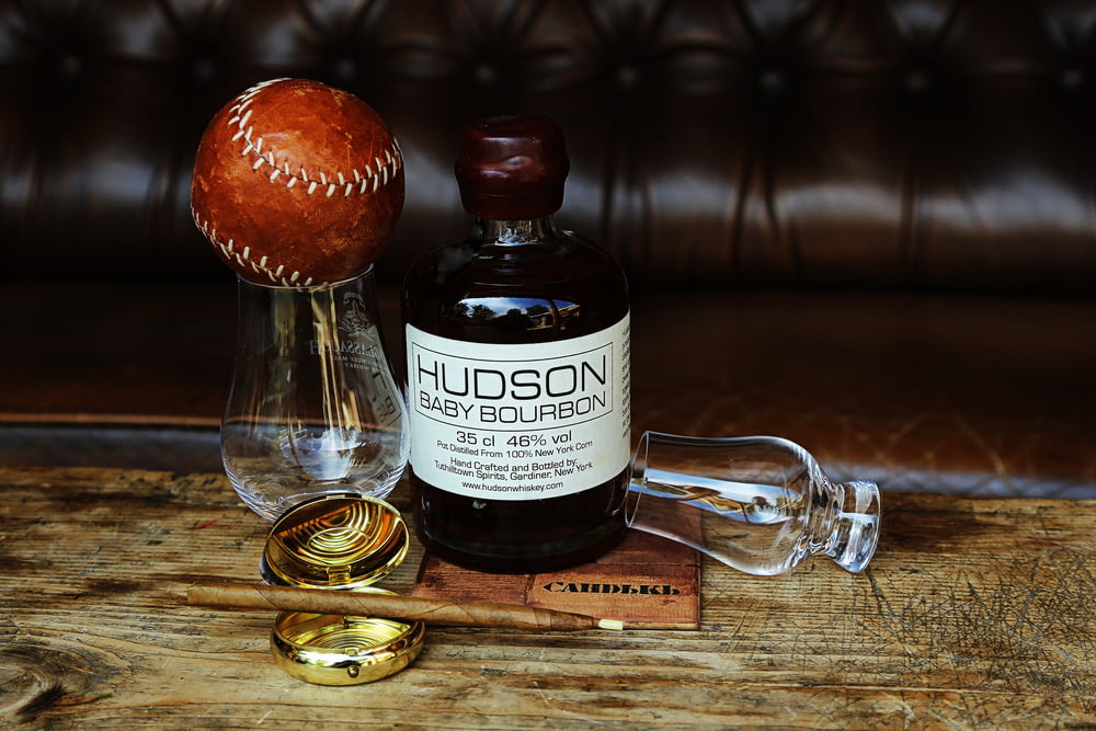 Hudson baby bourbon bottle
