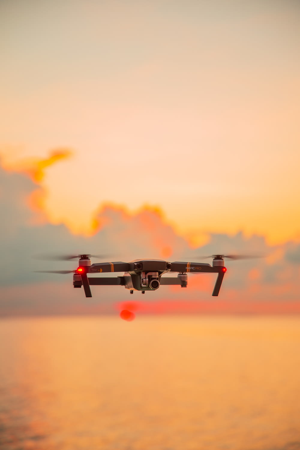 photo of gray quadcopper drone