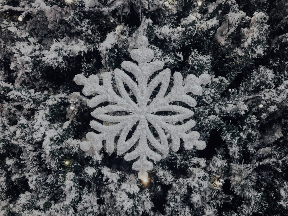 snowflakes bauble