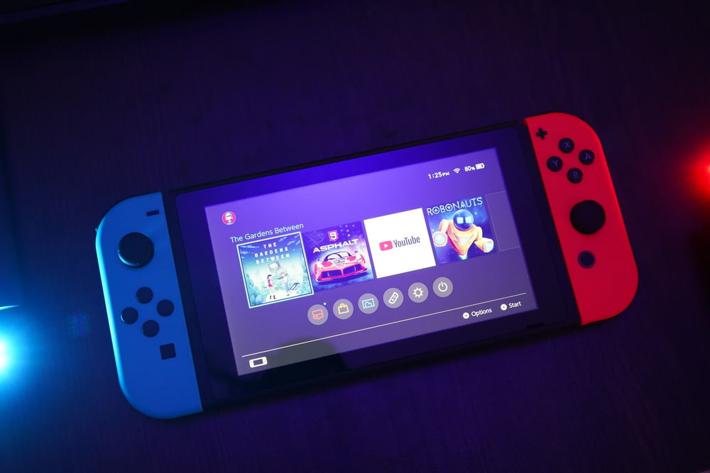 Nintendo Switch本体の電源が入っていて、Joy-Conの操作ができている