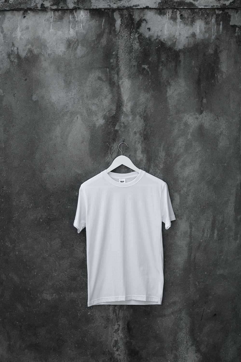 t-shirt girocollo bianca