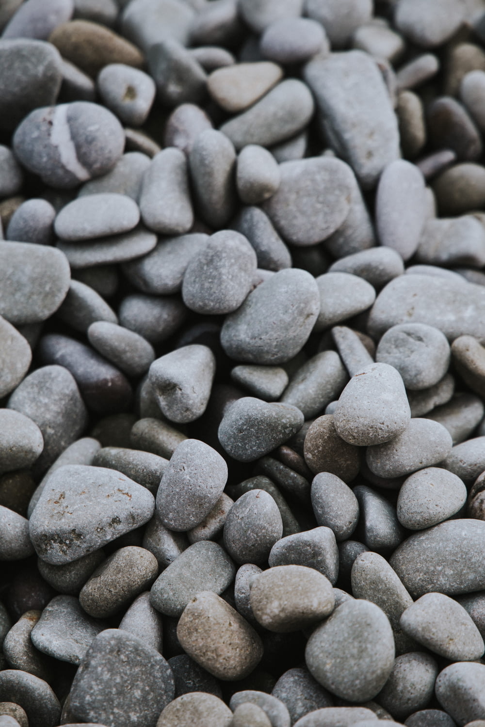 gray and black stones during daytime