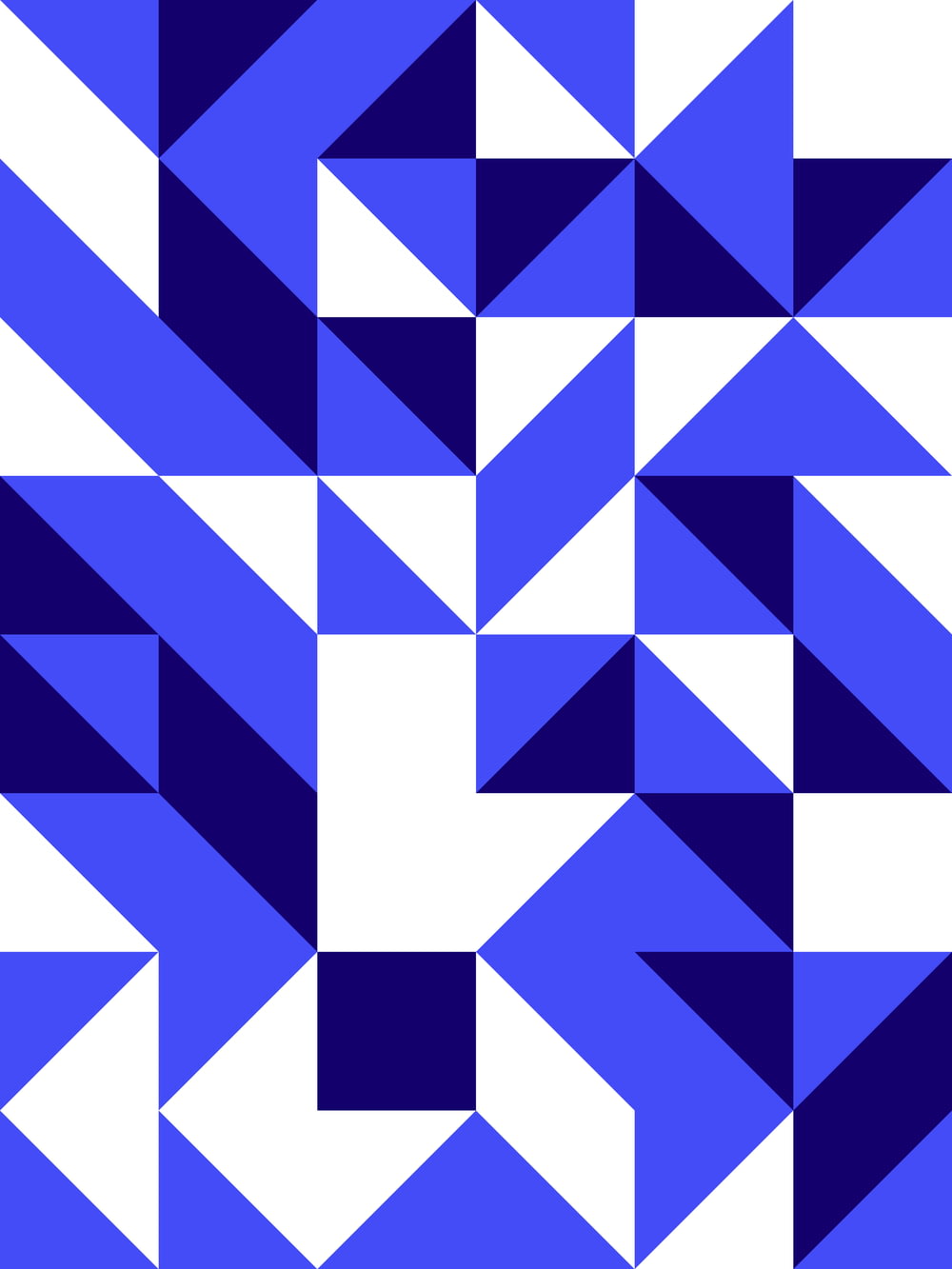 파란색과 흰색 체크 무늬 패턴