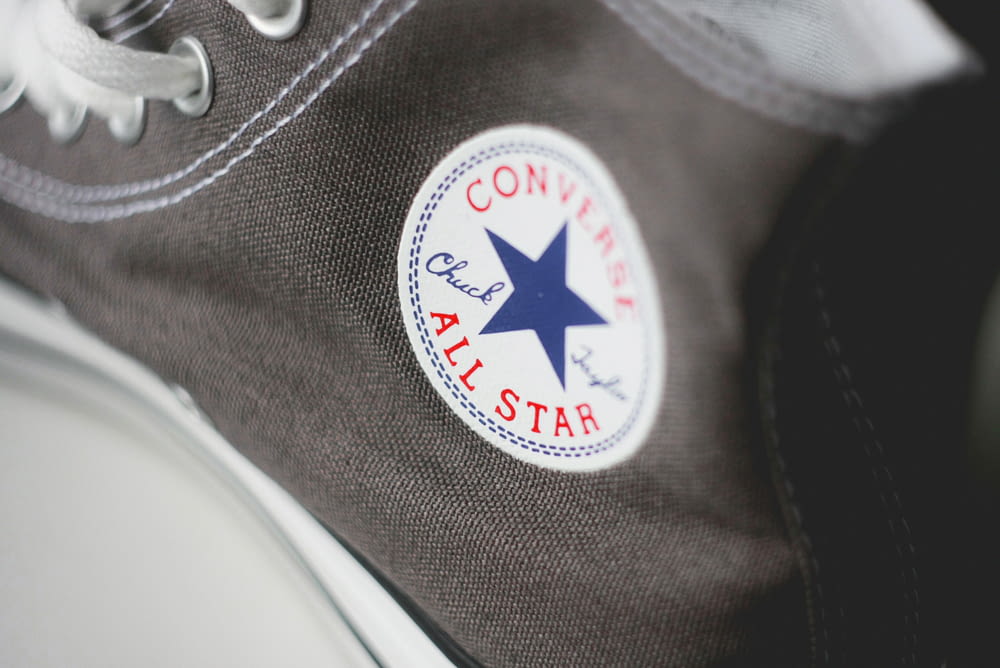 black converse all star high top sneaker